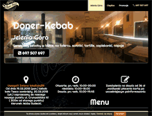 Tablet Screenshot of doner-kebab.pl